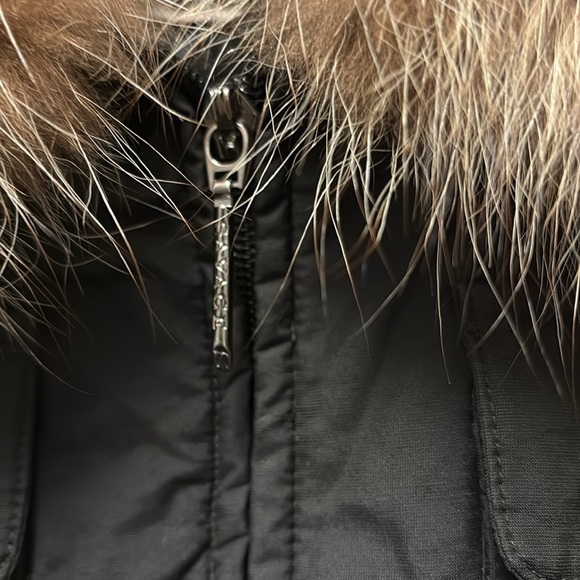 Vintage Savage Real Marmot Fur Removable Collar Jacket size M (46). - Picture 7 of 16